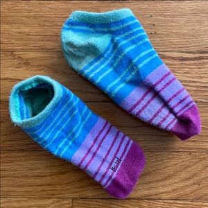 (Worn!) Colorful Striped Socks